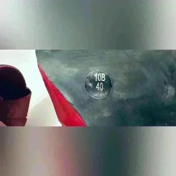 BCBGirls Ruby Red Rugged Patent Leather with Ombré Heels. Women’s Size 10 - Picture 11 of 16